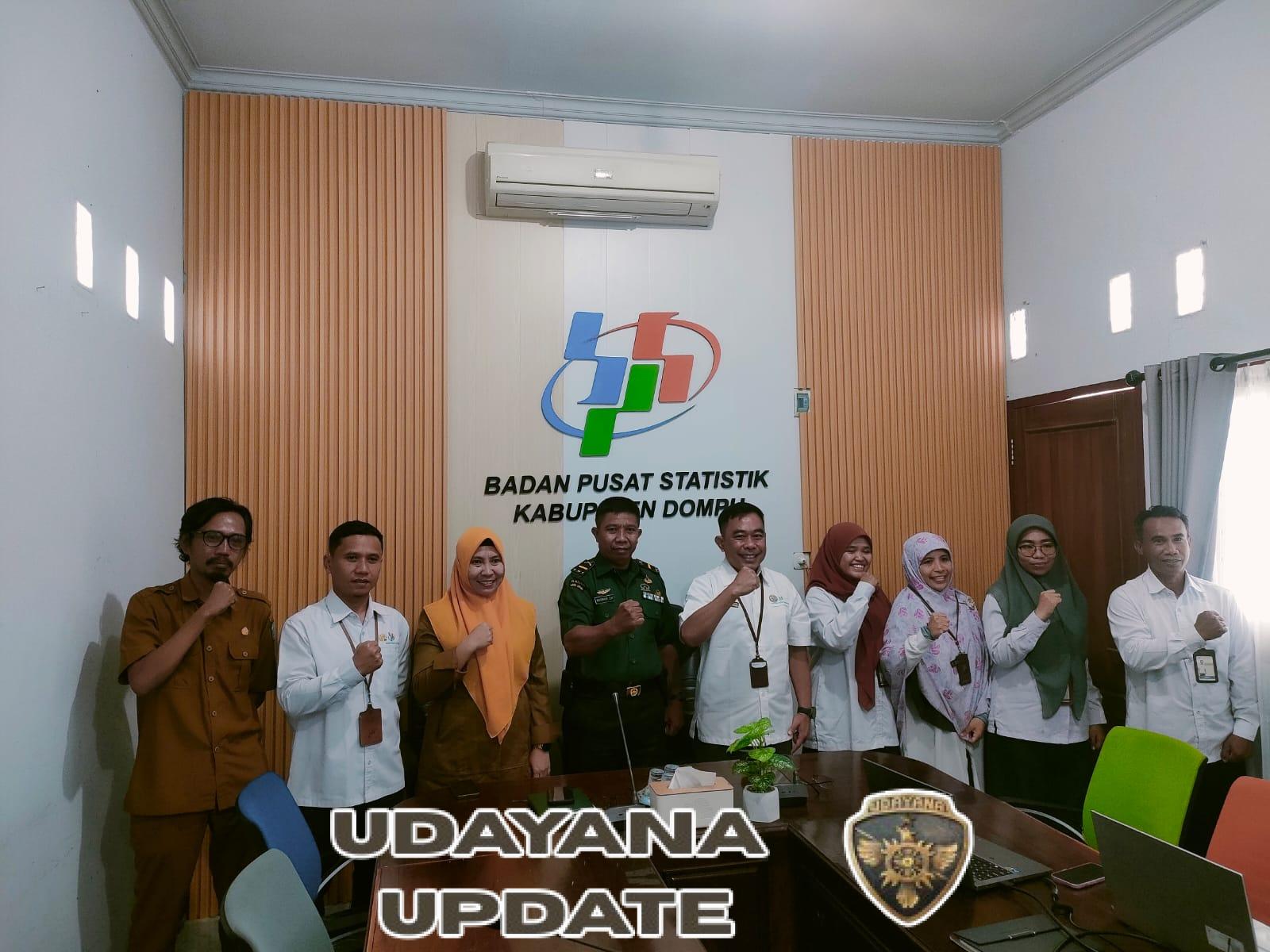 Rakor Monev MBG: Sinergi BPS, Kodim1614/Dompu, Pemda, dan Bappeda Dompu Tingkatkan Efektivitas Program