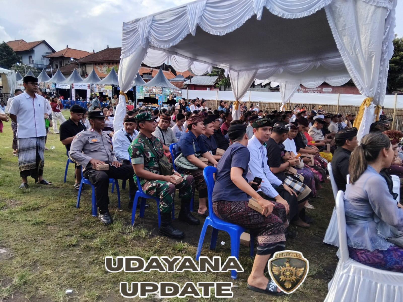 Dukung Seni, Budaya, dan UMKM Lokal, Danramil Ubud Turut Meriahkan Mas Village Festival