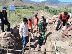 P3-TGAI 2025 Resmi Dimulai, Warga Desa Kangga Sambut Pembangunan Irigasi Baru