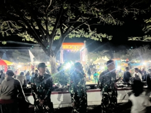 Personel Kodim 1601/Sumba Timur Laksanakan Patroli Malam di Wilayah Kota Waingapu