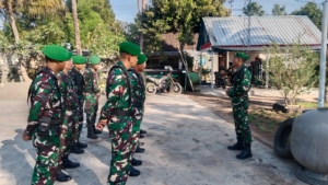 Gelar Siaga Dan patroli, Upaya Koramil Nusa Penida Deteksi Dan Cegah Dini Potensi Kerawanan,