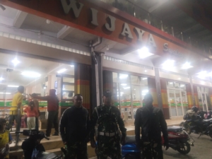 Piket Kodim 1621/TTS Laksanakan Patroli Malam, Wilayah Makodim Tetap Terkendali