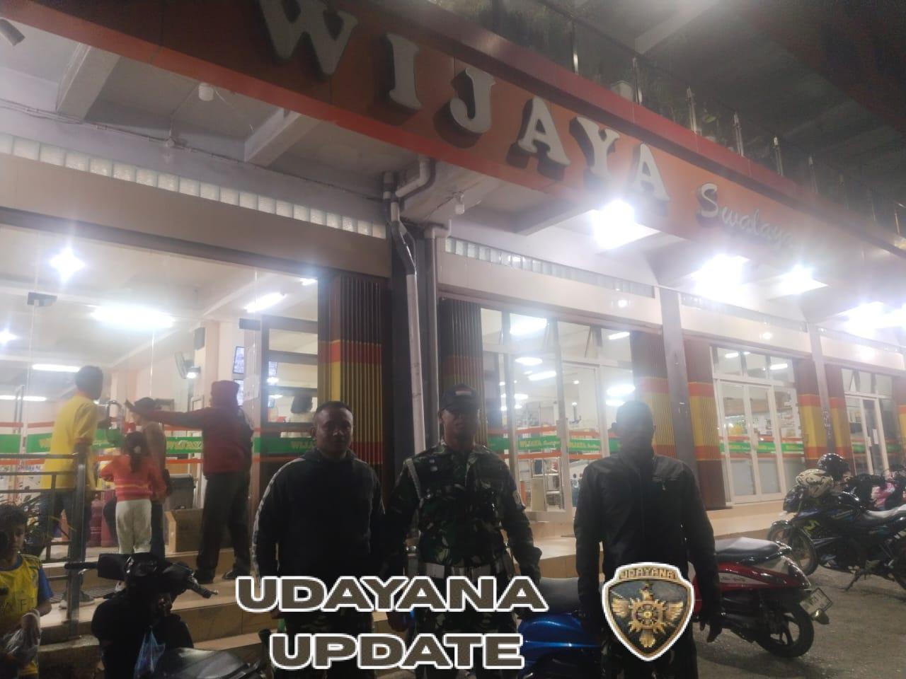 Piket Kodim 1621/TTS Laksanakan Patroli Malam, Wilayah Makodim Tetap Terkendali