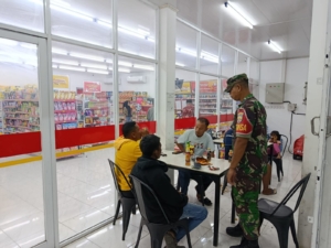 Babinsa Malaju Gandeng Pemuda Jaga Kamtibmas