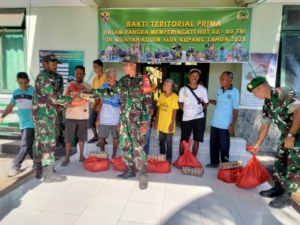 Kodim Kupang Gelar Bakti Teritorial Prima Peduli Rakyat