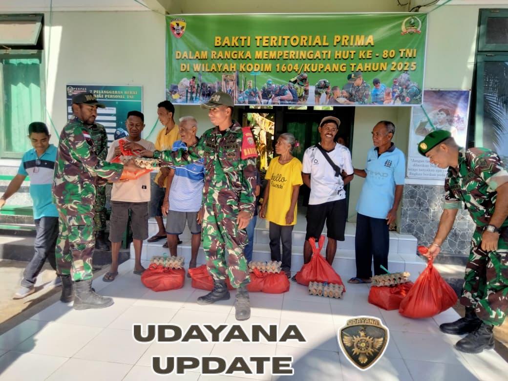 Kodim Kupang Gelar Bakti Teritorial Prima Peduli Rakyat