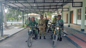 Patroli Gabungan Kodim 1603/Sikka dan Komcad SPPI Ciptakan Kondisi Aman Menjelang HUT TNI ke-80