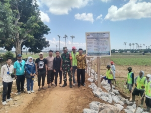 Pembangunan Irigasi Doronteli Resmi Dimulai, Babinsa dan Warga Lanta Bersinergi