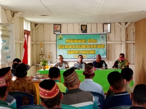 Koramil 1612-02/Reok Hadiri Musyawarah RKPDes dan Rembuk Stunting 2026 di Desa Nggalak