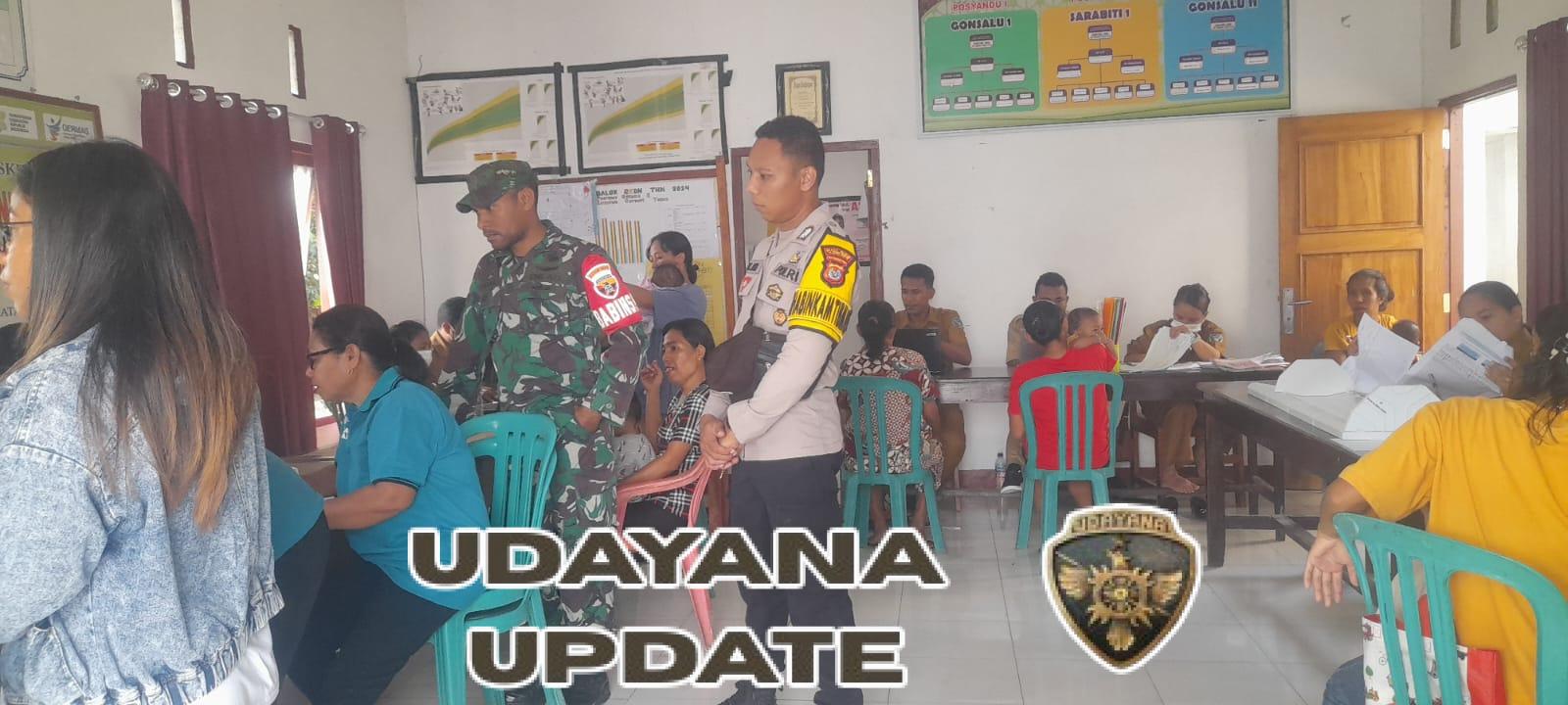TNI Hadir di Tengah Masyarakat, Babinsa Larantuka Dukung Program Kesehatan