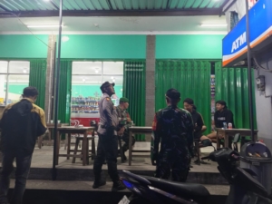 Monitoring perkembangan situasi wilayah Kodim 1623/Karangasem dan Koramil jajaran laksanakan patroli gabungan.