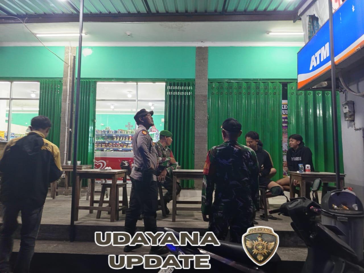 Monitoring perkembangan situasi wilayah Kodim 1623/Karangasem dan Koramil jajaran laksanakan patroli gabungan.