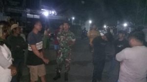 Sinergi Babinsa dan Karang Taruna Jaga Kamtibmas di Sambitangga