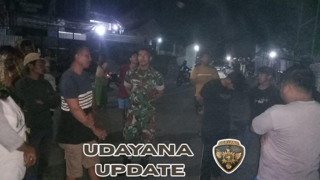 Sinergi Babinsa dan Karang Taruna Jaga Kamtibmas di Sambitangga