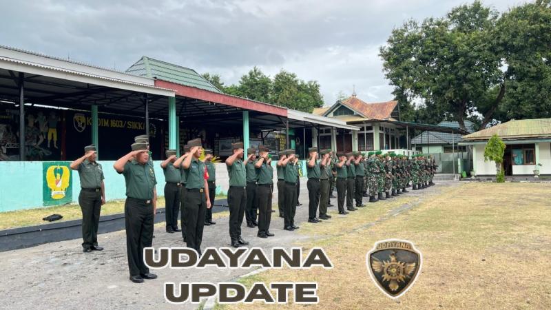 Dandim 1603/Sikka: Hormati Merah Putih, Kokohkan Semangat Pengabdian Prajurit