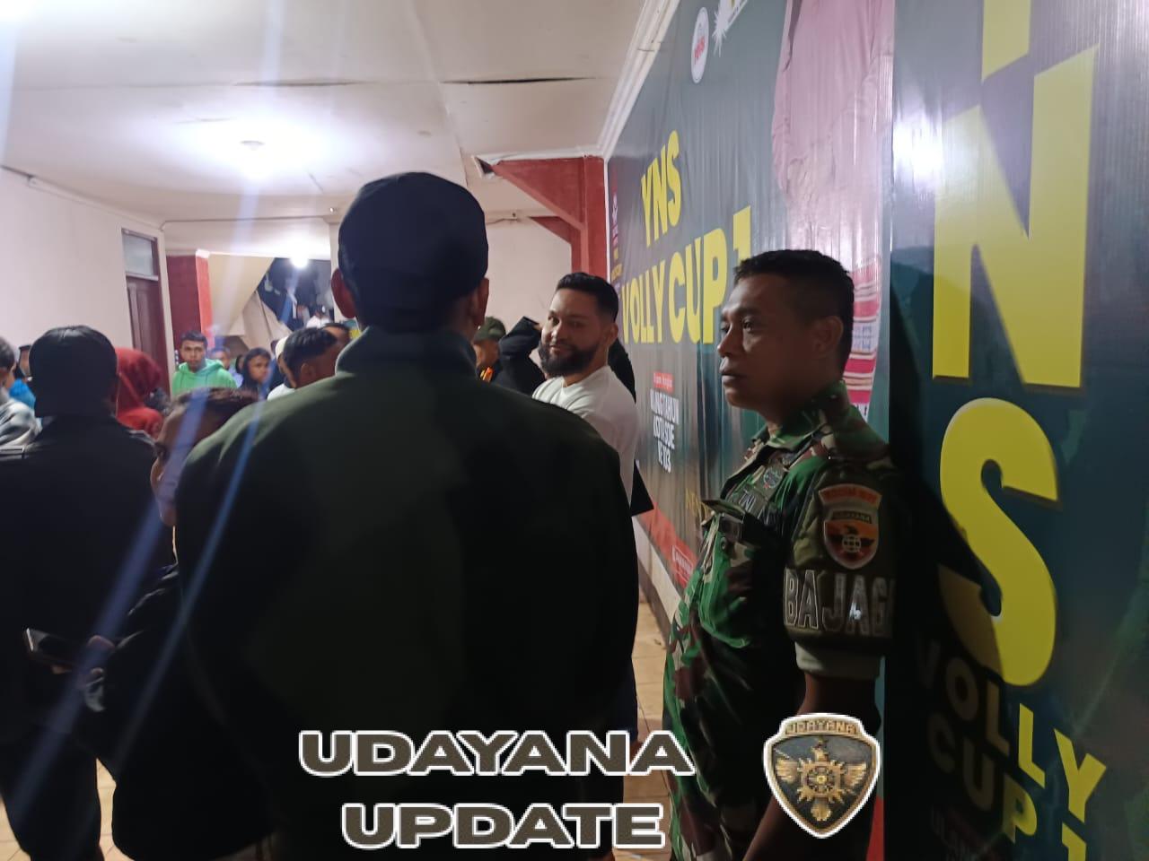 Babinsa Koramil 1621-03/Mollo Utara Amankan KKR HUT ke-28 Desa Kesetnana