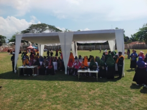 Babinsa Koramil Sape Hadir Bersama Pejabat Daerah dalam Festival Geopark Bimantara