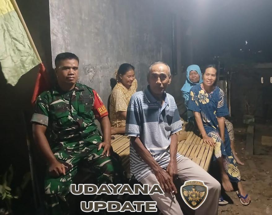 TNI Bersama Warga Gelar Ronda Malam, Tekan Potensi Gangguan Kamtibmas
