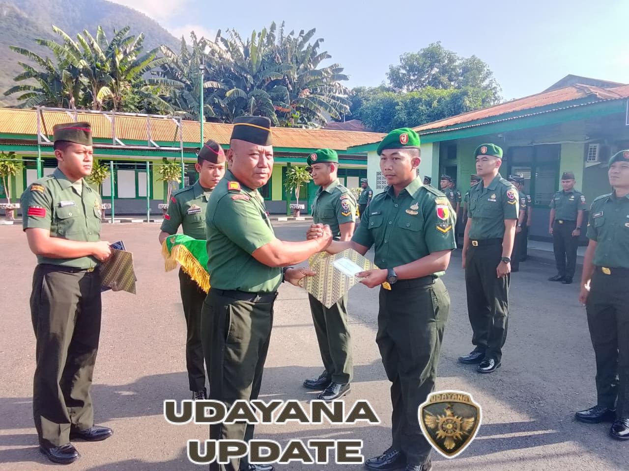 Empat Anggota Kodim 1624/Flotim Resmi Pindah Satuan
