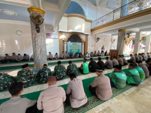 Kodim 1615/Lotim dan Polres Lotim Kompak dalam Peringatan Maulid Nabi Muhammad SAW
