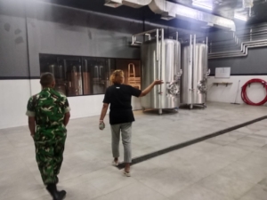 Pererat Komunikasi, Dandim 1616/Gianyar Sambangi Manajemen Breman Brewery