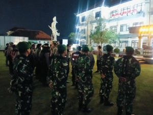 Soliditas Kodim 1616/Gianyar dan Polres Gianyar, Wujud Nyata Jaga Keamanan Wilayah
