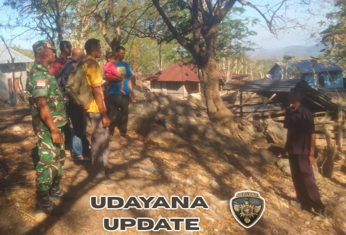 Perkuat Kamtibmas, Babinsa Koramil 1618-01/Miotim Lakukan Komsos di Desa Hauneni