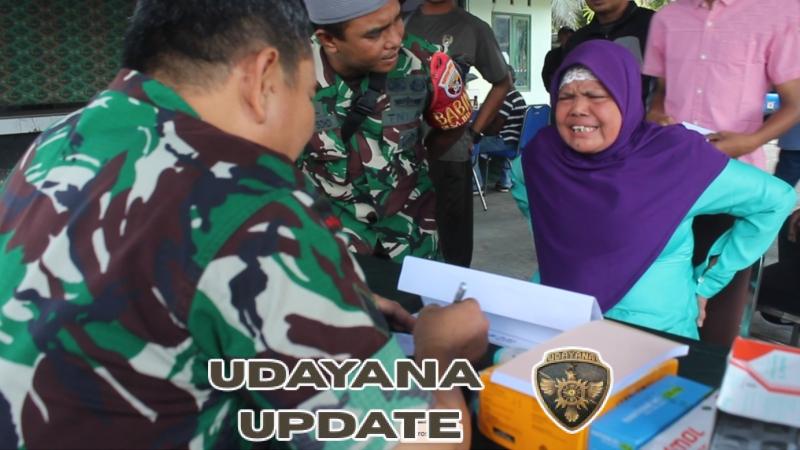 Dukung Kesehatan Masyarakat, Kodim 1620/Loteng Gelar Bhakti Sosial Pengobatan Gratis