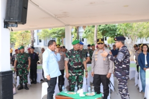 Dandim Kupang Hadiri Upacara Pelepasan Satgas Pamtas RI-RDTL