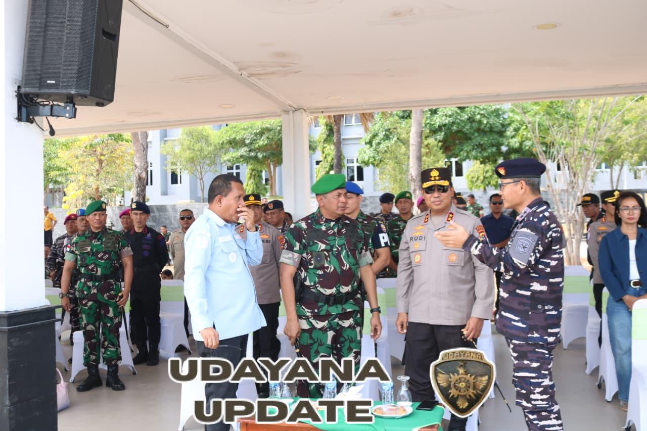 Dandim Kupang Hadiri Upacara Pelepasan Satgas Pamtas RI-RDTL