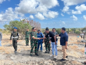 Yonif TP Siap Jadi Motor Pembangunan dan Ketahanan Pangan di Kabupaten Sumba Timur