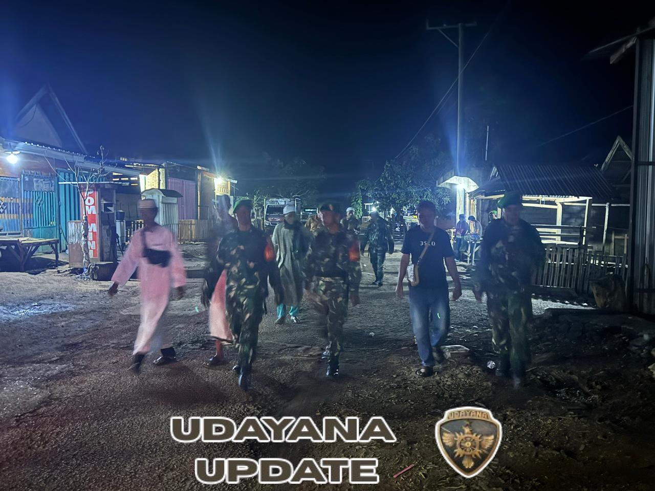 Danposramil Parado Pimpin Patroli Mandiri Siskamling Jaga Keamanan Wilayah