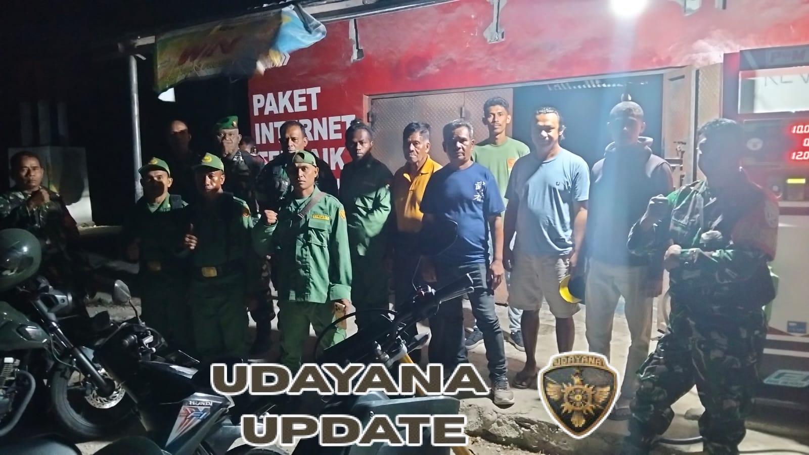 Koramil Batakte Lakukan Patroli untuk Keamanan Warga Batakte