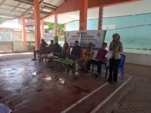 Babinsa Serda Ruslin Dampingi Desa Pulau Bungin Rencanakan Program 2026