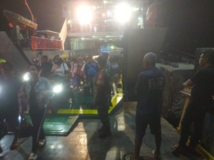 Koramil 1627/02 Pantai Baru Tegaskan Komitmen Jaga Keamanan Transportasi Laut