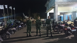 TNI Kodim 1621/TTS Hadir di Tengah Warga Lewat Patroli Malam