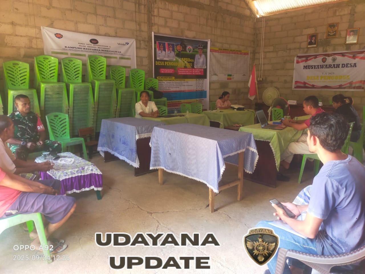 Program Makan Bergizi Gratis di Rote Ndao Berjalan Aman dan Tertib dengan Pendampingan Babinsa