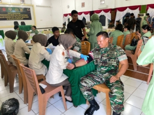 Bakti Kesehatan HUT TNI Ke-80 Pererat TNI Dan Rakyat