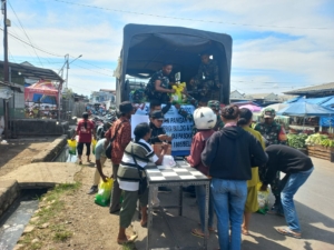 Perkuat Stabilitas Pangan, Kodim Belu dan Bulog Atambua Gelar Gerakan Pangan Murah