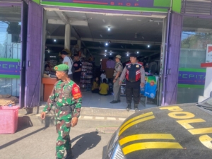 Patroli Bersama, TNI-Polri Perkuat Keamanan Obyek Vital di Tejakula