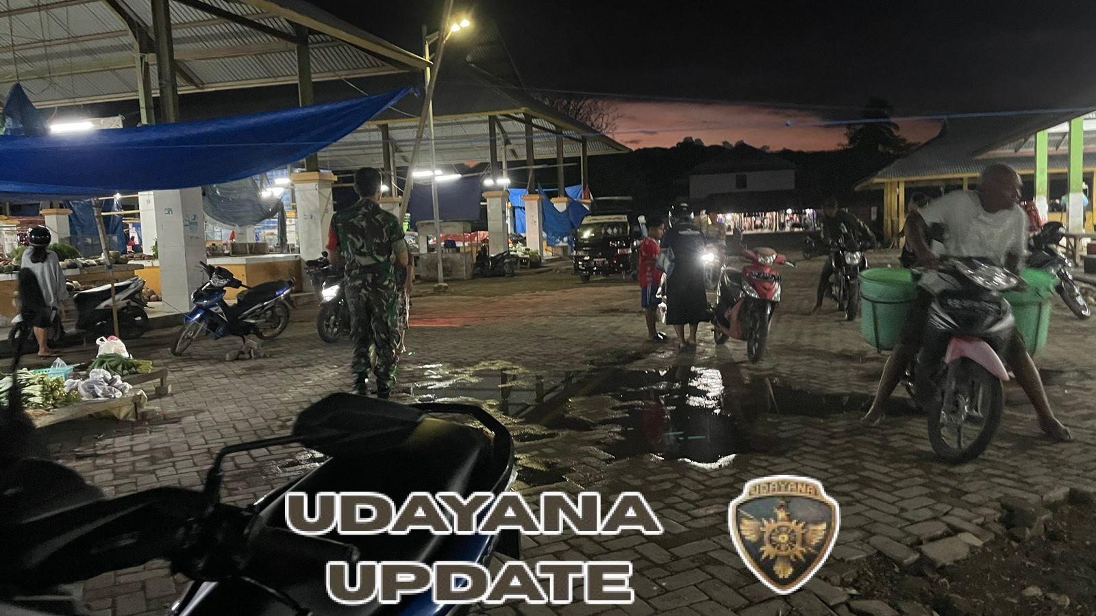 Koramil 1625-05/Aesesa Tegaskan Komitmen Jaga Kamtibmas Lewat Patroli Malam