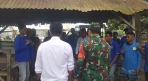 Babinsa Nowa Patroli Malam Bersama Komduk