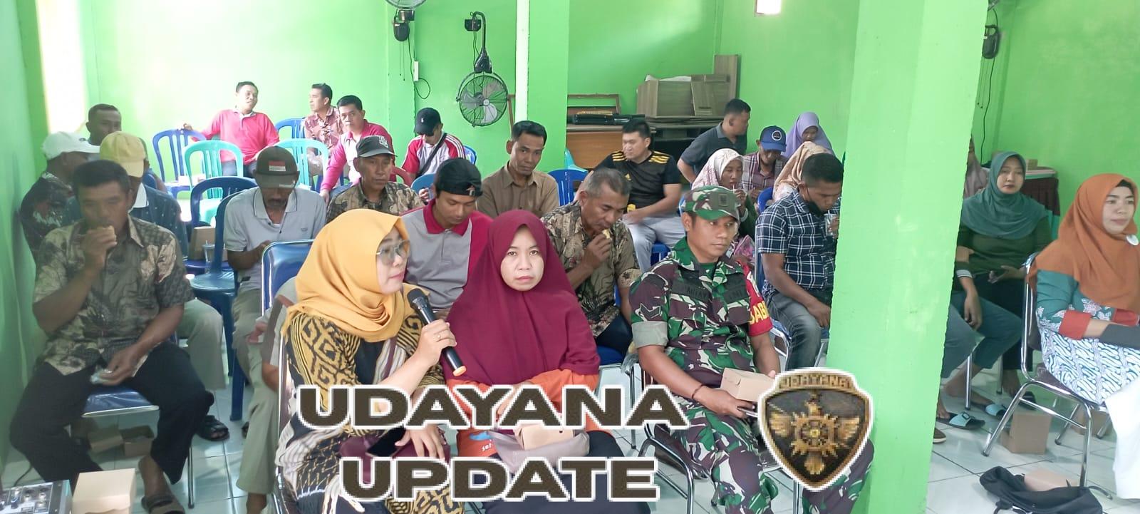 Babinsa Desa Meraran Dukung Transparansi Dana Desa Melalui Musdes Ketahanan Pangan