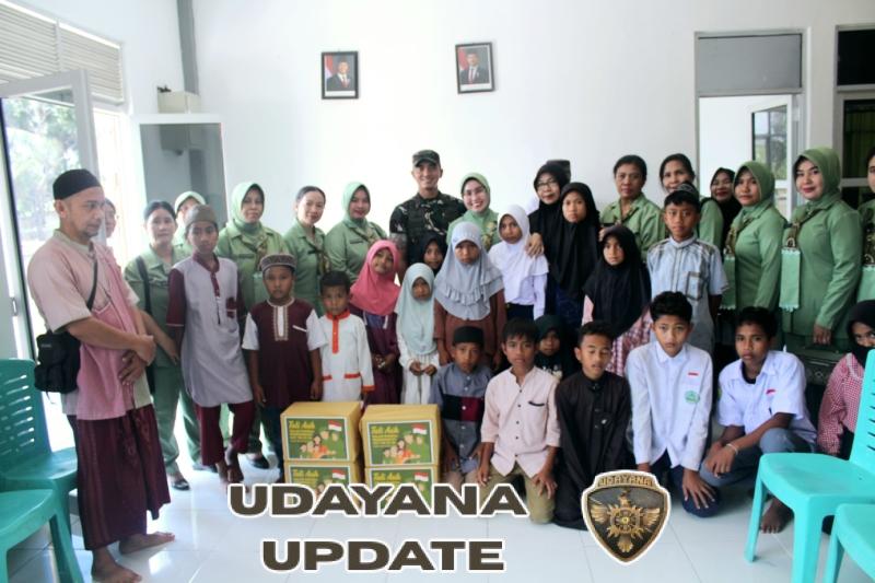 Peduli dan Berbagi, Dandim 1601/ST Kunjungi Warakawuri dan Panti Asuhan di Waingapu