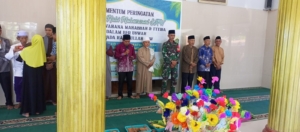 ‎Babinsa Sertu Made Sugiarta Turut Jaga Kekhidmatan Maulid Nabi Muhammad SAW 1447 H