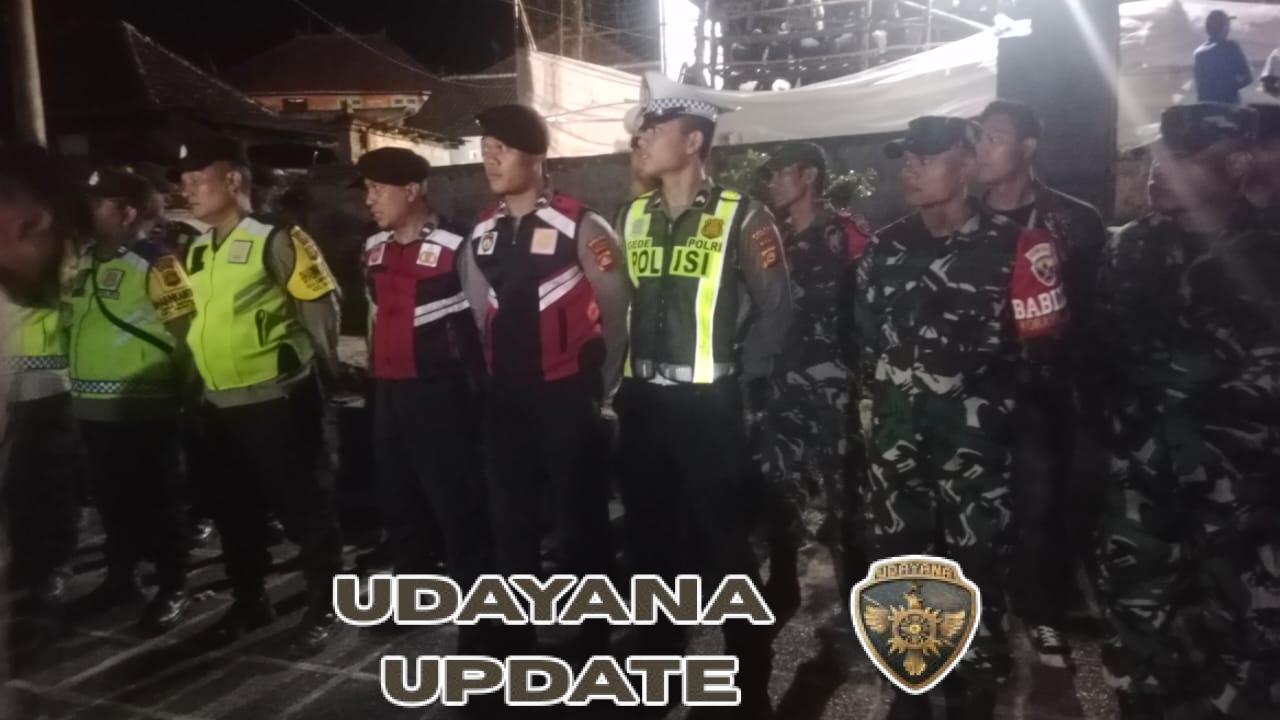 Pastikan Keamanan Partai Final Portu Tulad Cup III, Danramil Nusa Penida Terjunkan Babinsa Beri Pengawalan