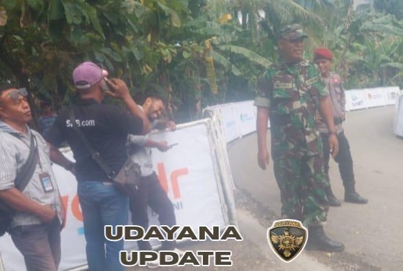 Babinsa dan Bhabinkamtibmas Bersinergi Awasi Persiapan Acara Seremonial Adat di Ende