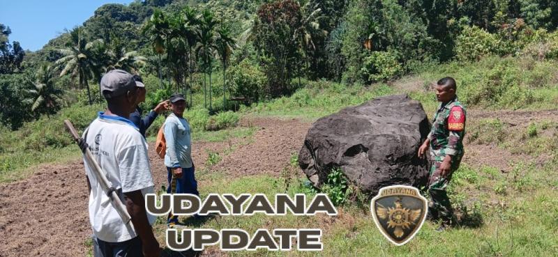 Wujud Tugas Komsos dan Pamwil, Babinsa Kodim 1602/Ende Hadir di Tengah Petani Wolojita