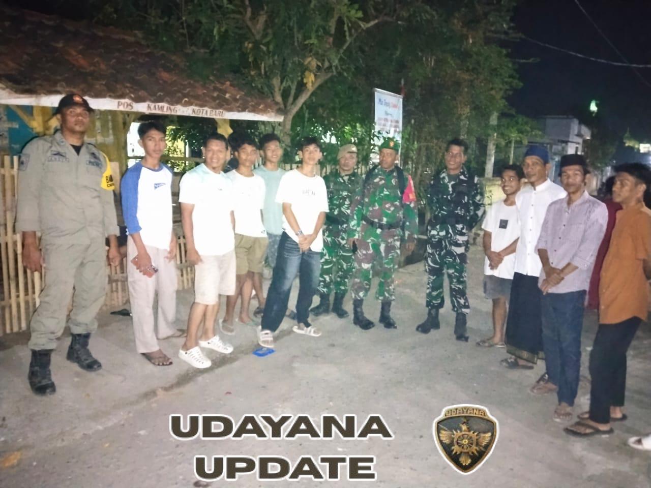 Peltu Ismail Pimpin Patroli Malam, Tingkatkan Keamanan dan Silaturahmi di Desa-desa Bolo