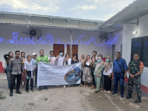 Babinsa Pasir Putih Dampingi Kegiatan Mobile Klinik HIV/AIDS dan IMS di Kecamatan Maluk